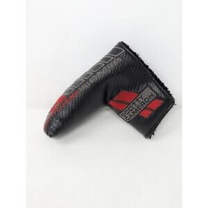 Scotty Cameron 2012 Select Newport Black/Red Putter head cover blade Headcover
